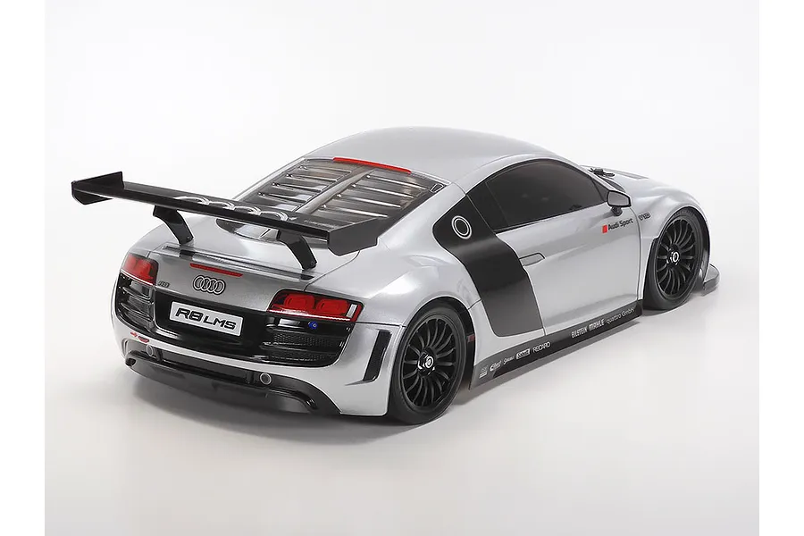 Tamiya TT-02 Audi R8 LMS 2008 RC Car Electric 4WD 1/10 Scale Kit - Silver image 140214
