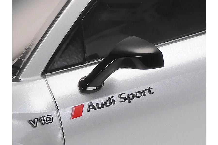 Tamiya TT-02 Audi R8 LMS 2008 RC Car Electric 4WD 1/10 Scale Kit - Silver image 140216