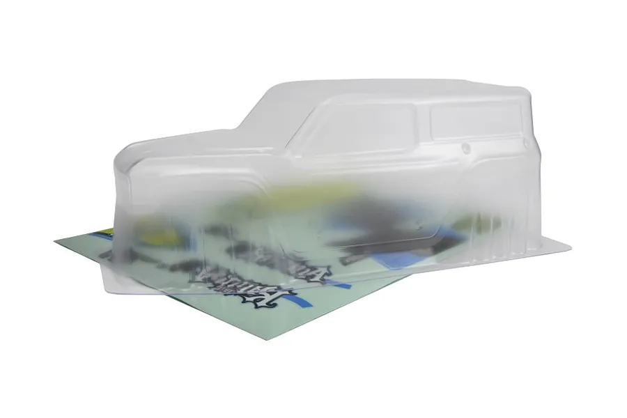 HPI 1/18 Ford Bronco 4400 Big Kahuna Unpainted Body Shell - Clear image 140280