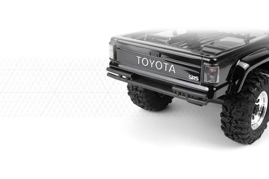 HPI Venture18 Flux-T 1985 Toyota Hilux SR5 RC Rock Crawler Electric Brushless 4WD 1/18 Scale RTR - Blue image 140524