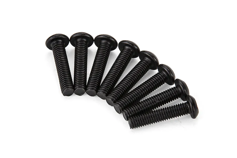 Atrek 3x14mm Fine Thread Cap Head Screws 8Pcs image 140543