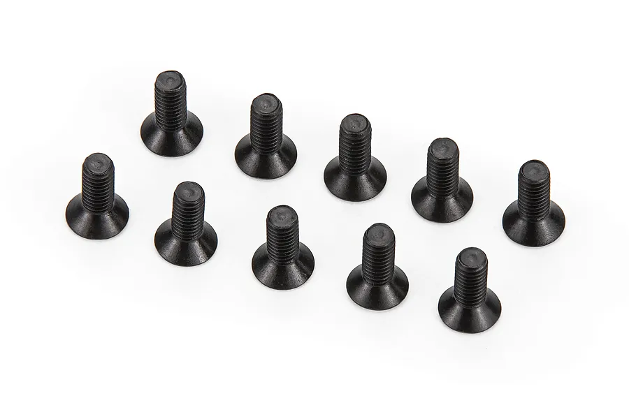 Atrek 3x8mm Fine Thread Countersunk Head Screws 10Pcs image 140551