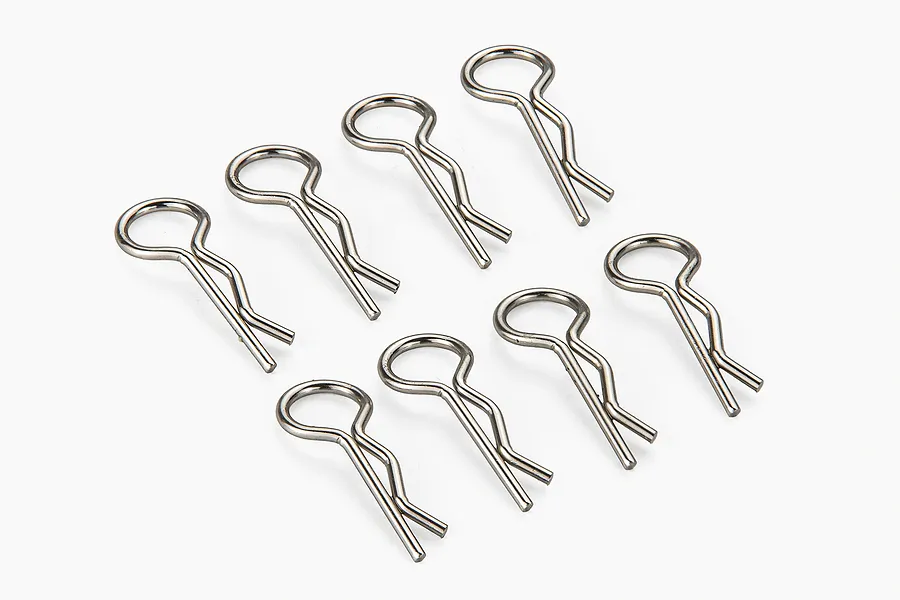 Atrek 1mm Body Pins 8Pcs - Silver image 140558