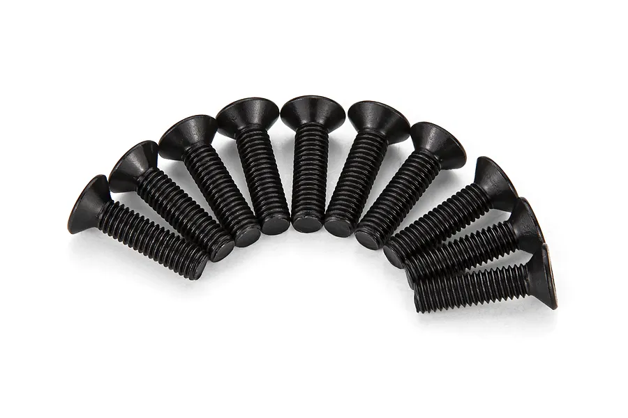 Atrek 3x12mm Fine Thread Countersunk Head Screws 10Pcs image 140561