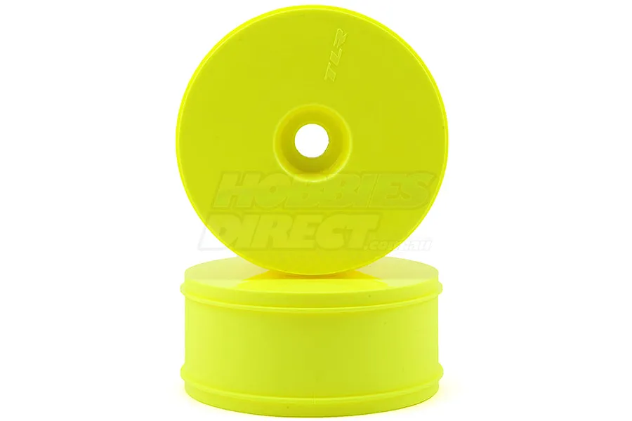 TLR 5.7&amp;quot; 5IVE-B Yellow Dish Rims 2Pcs image 14059
