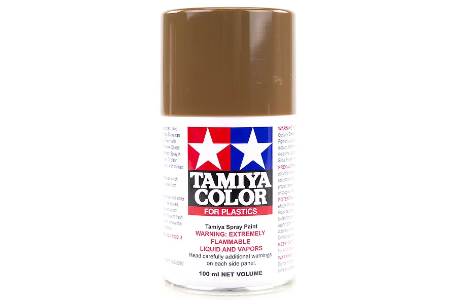 Tamiya TS-1 Red Brown Lacquer Spray Paint 100ml image 14062