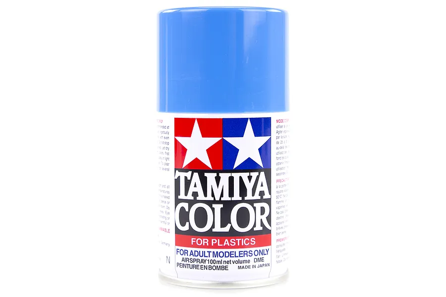 Tamiya TS-10 French Blue Lacquer Spray Paint 100ml image 14071
