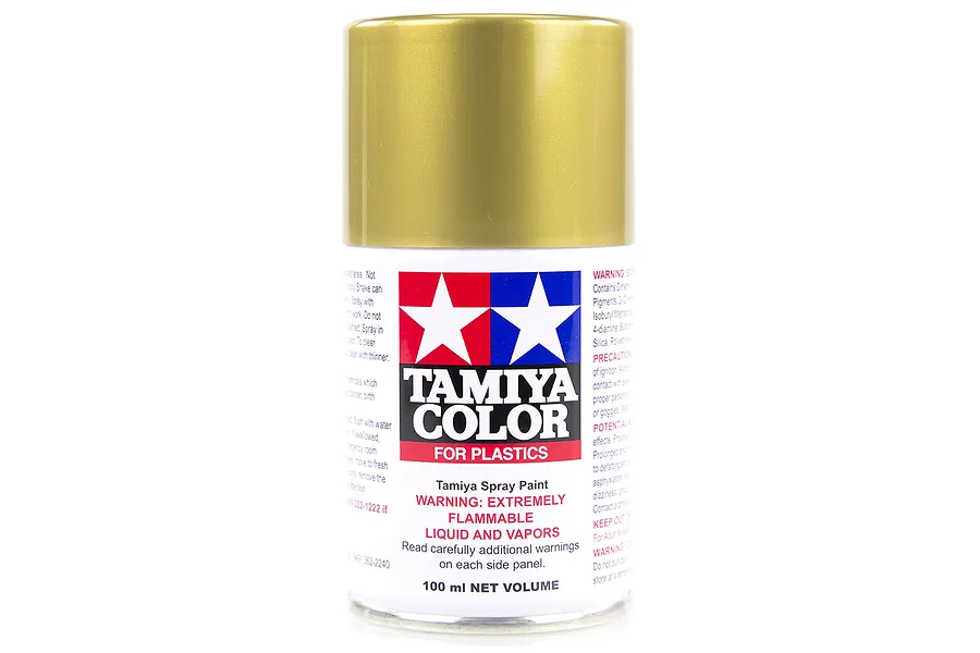 Tamiya TS-21 Gold Lacquer Spray Paint 100ml image 14082