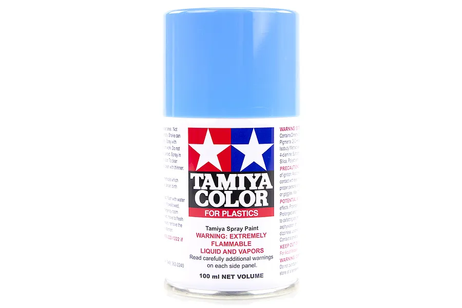 Tamiya TS-23 Light Blue Lacquer Spray Paint 100ml image 14084