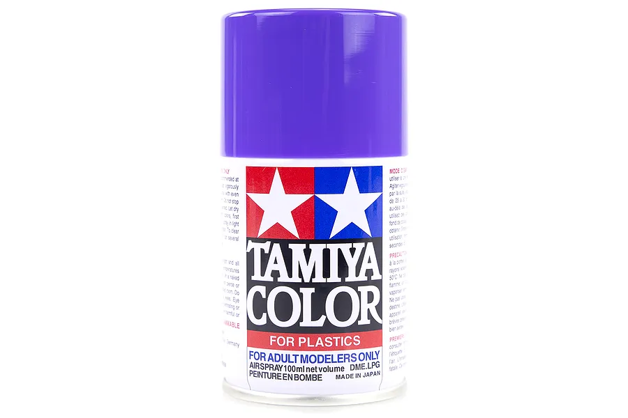 Tamiya TS-24 Purple Lacquer Spray Paint 100ml image 14085