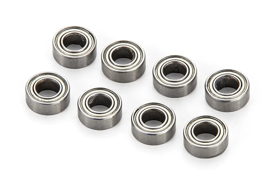 Atrek 5x10x4mm Metal Shielded Ball Bearings 8Pcs image 140869