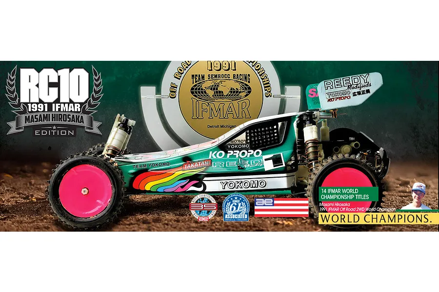 Team Associated 1991 RC10 Stealth Car Masami Edition RC Buggy Electric 2WD 1/10 Scale Kit image 140890