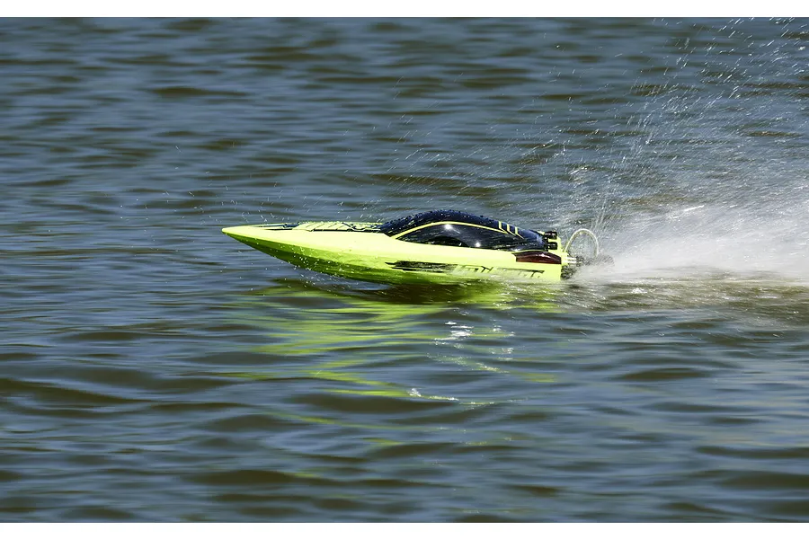 UDI Mosasaurus 22&amp;quot; RC Muscle Boat Brushless Deep-V RTR - Grey image 140902