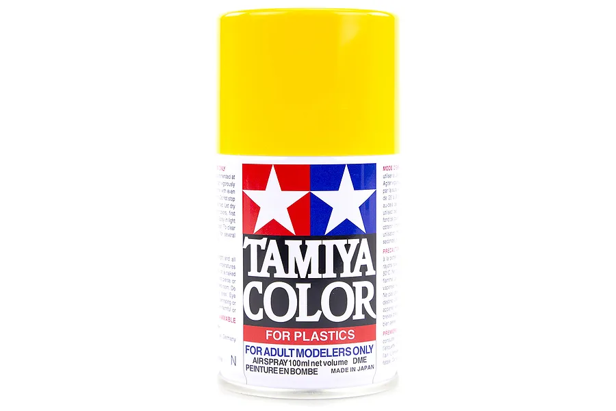 Tamiya TS-34 Camel Yellow Lacquer Spray Paint 100ml image 14095
