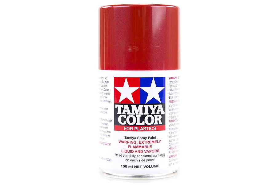 Tamiya TS-39 Mica Red Lacquer Spray Paint 100ml image 14100