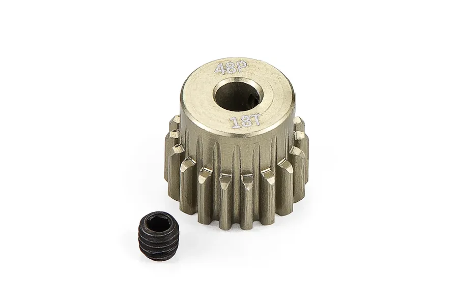 Atrek HD Aluminium 18T 48dp/0.5Mod Pinion Gear image 141038