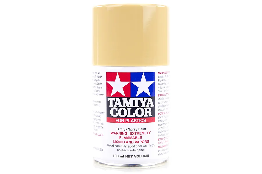 Tamiya TS-46 Light Sand Lacquer Spray Paint 100ml image 14107