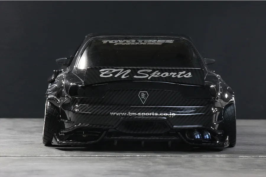 Pandora RC 1/10 RX-7 FD3S BLS BN-Sports Painted Body Shell - Carbon Fibre Style  image 141066