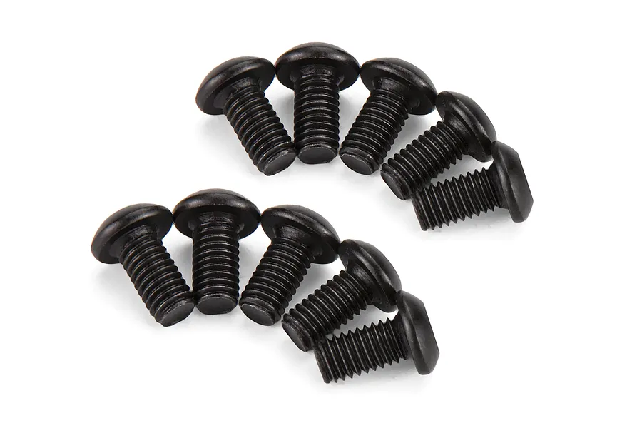 Atrek 3x6mm Fine Thread Button Head Screws 10Pcs image 141093