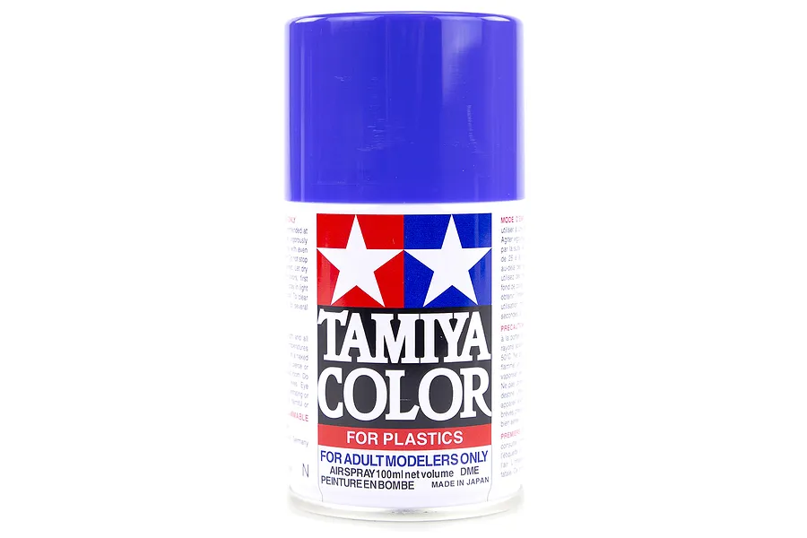 Tamiya TS-57 Blue Violet Lacquer Spray Paint 100ml image 14118