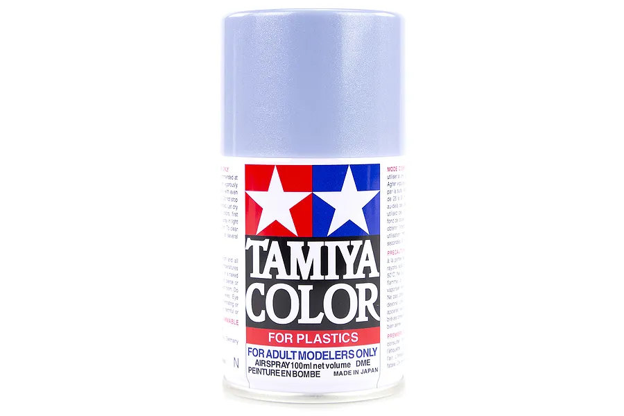 Tamiya TS-58 Pearl Light Blue Lacquer Spray Paint 100ml image 14119