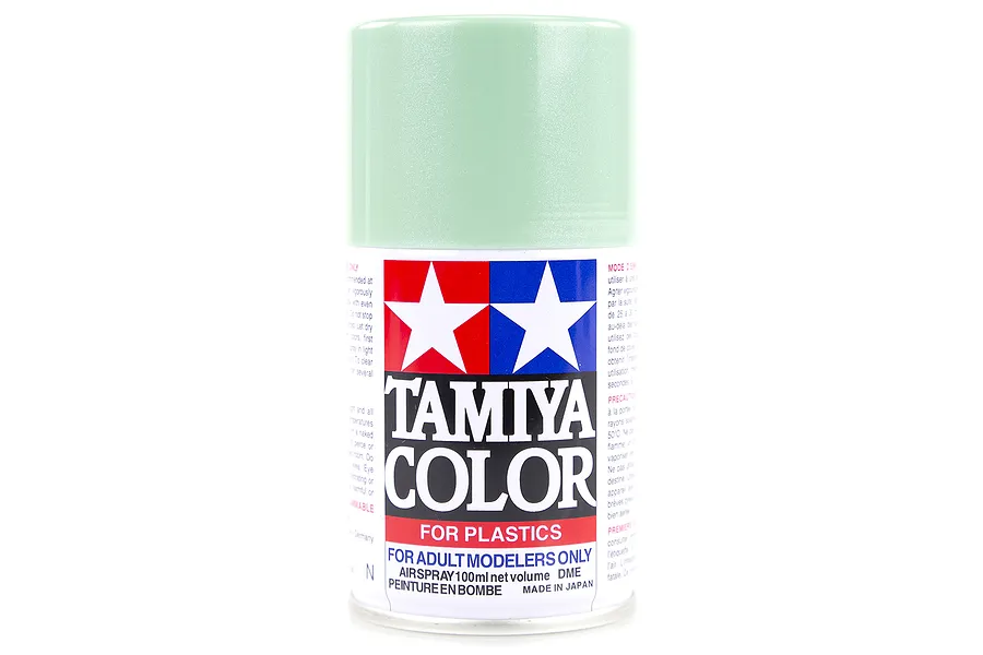 Tamiya TS-60 Pearl Green Lacquer Spray Paint 100ml image 14121