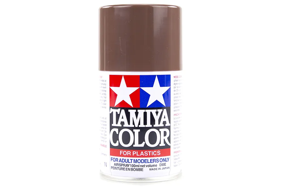 Tamiya TS-62 Nato Brown Lacquer Spray Paint 100ml image 14123