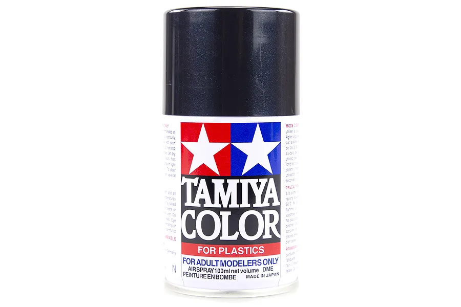 Tamiya TS-64 Dark Mica Blue Lacquer Spray Paint 100ml image 14125