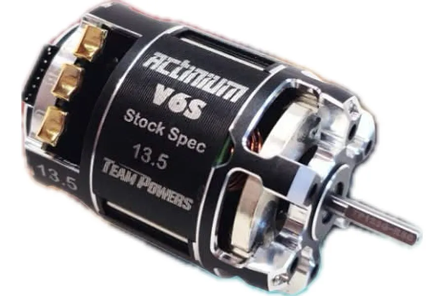Team Powers Actinium V6S 13.5T Stock Edition Brushless Motor image 141291