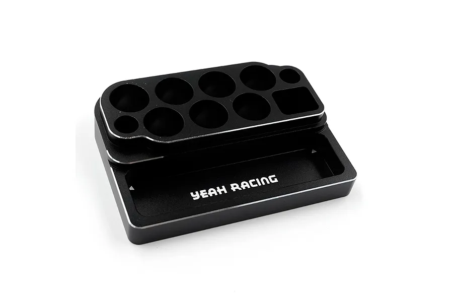 Yeah Racing Aluminium Mini Tool Stand - Black image 141327