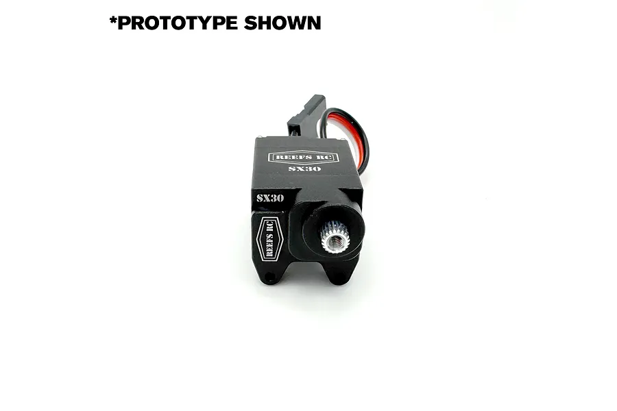 Reefs RC Aluminium SX30 Sub Micro 3kg 8.4V Brushless Servo image 2