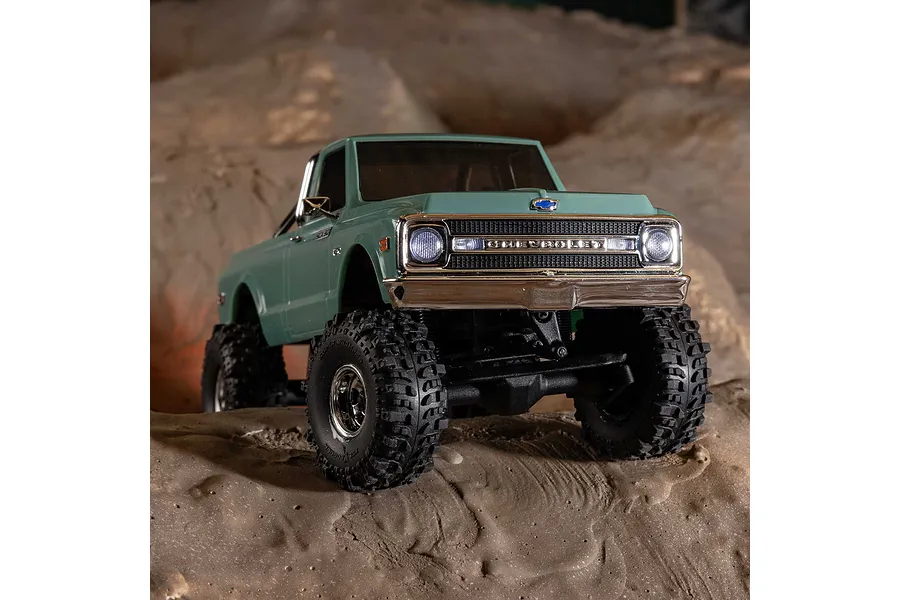 Axial SCX30 Chevrolet K10 RC Rock Crawler Electric 4WD 1/30 Scale RTR - Green image 141419