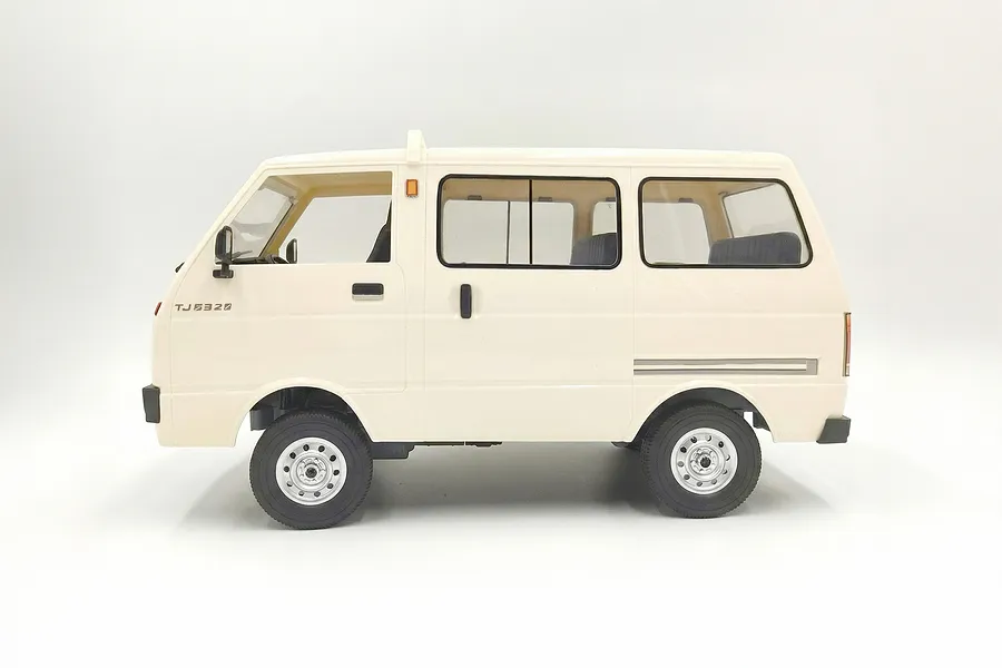 WPL D42 Kei Daihatsu HiJet 80 RC Drift Van Electric RWD 1/10 Scale RTR - White image 141471