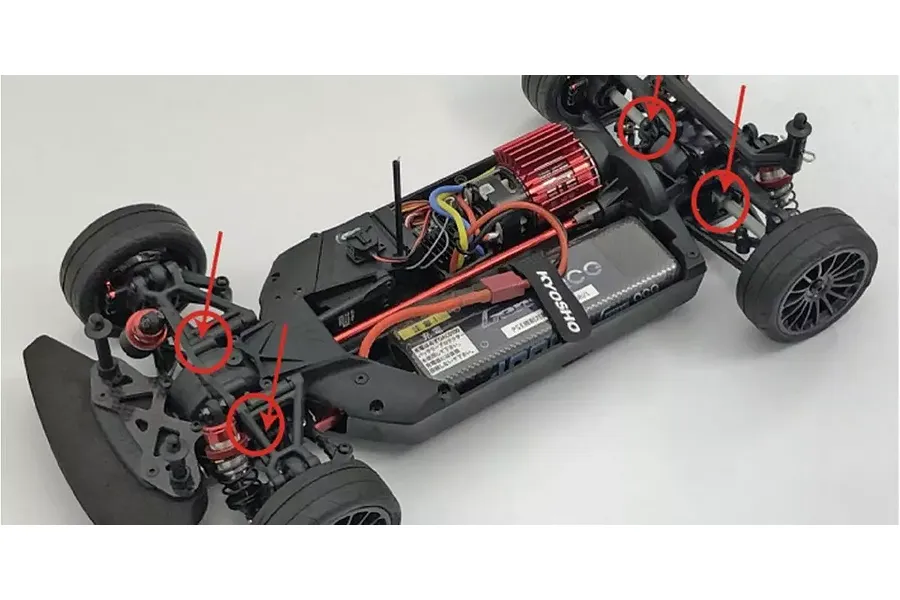 Kyosho Differential Outdrive Cups 2Pcs image 3