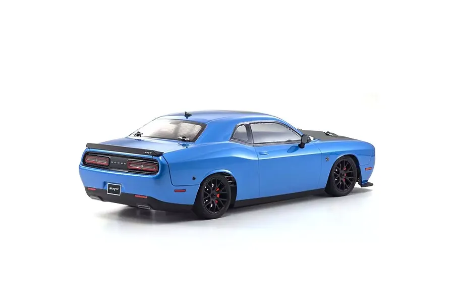 Kyosho Fazer Mk2 Dodge Challenger SRT Hellcat LWB RC Car Electric 4WD 1/10 Scale RTR - Blue image 141494
