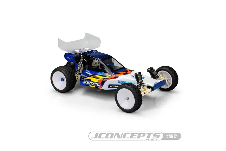 JConcepts 1/10 Mirage WSE SS 1993 Worlds Special Edition Unpainted Body Shell - Clear image 141512