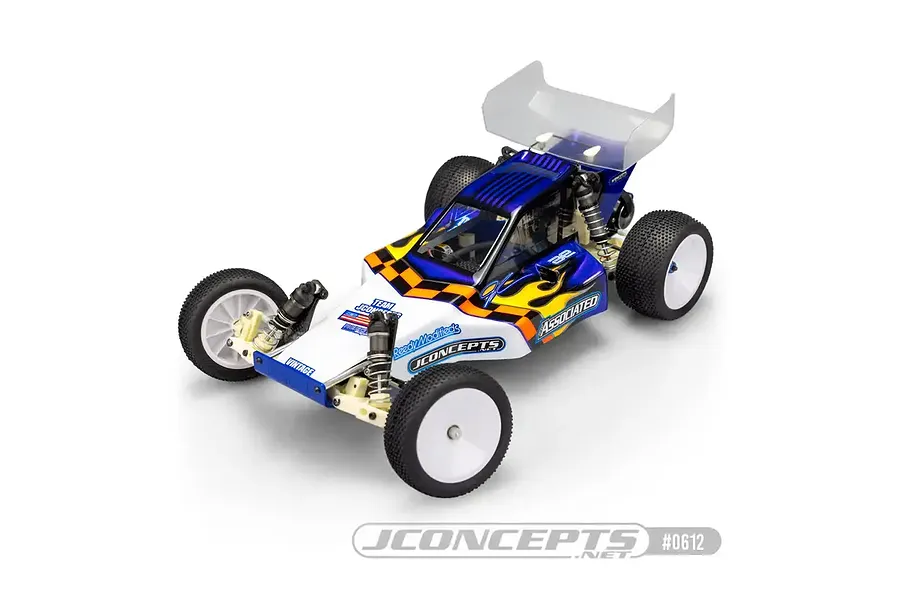 JConcepts 1/10 Mirage WSE SS 1993 Worlds Special Edition Unpainted Body Shell - Clear image 141516