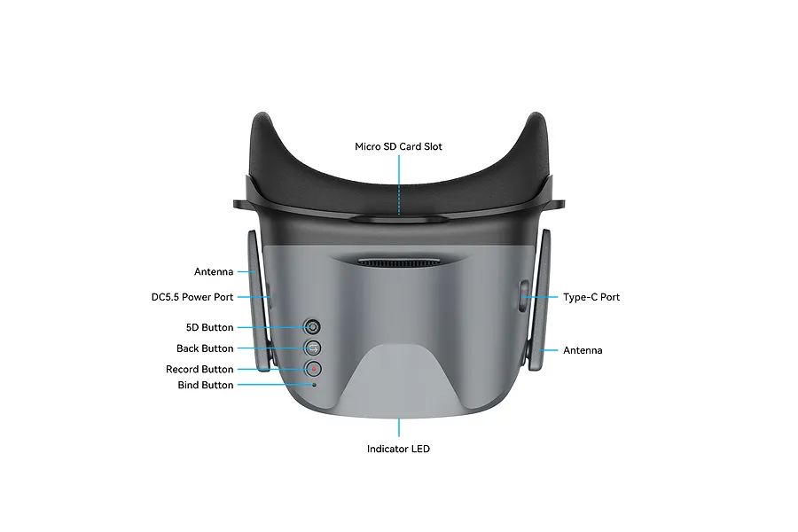 BetaFPV VR04 HD FPV Drone Goggles image 141551