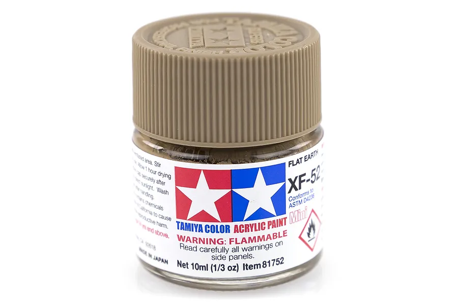 Tamiya XF-52 Flat Earth Flat Acrylic Paint 10ml image 14162