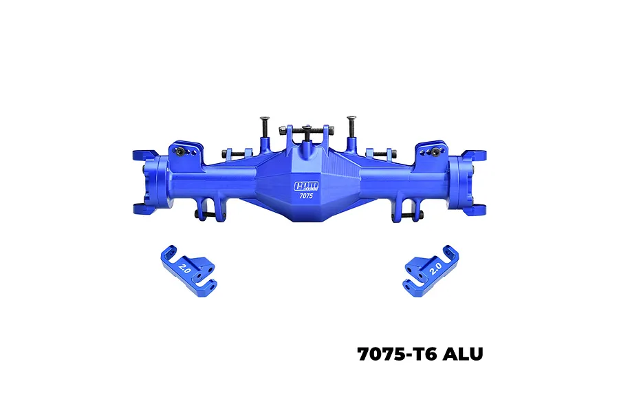 GPM Aluminium Front Quick Release Axle Housing - Blue image 141632