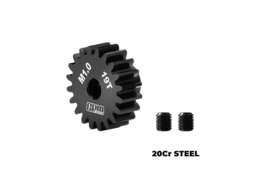 GPM 20Cr Steel 19T 1Mod Pinion Gear image 141660