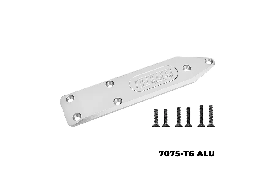 GPM Aluminium Rear Skid Plate - Silver image 141728