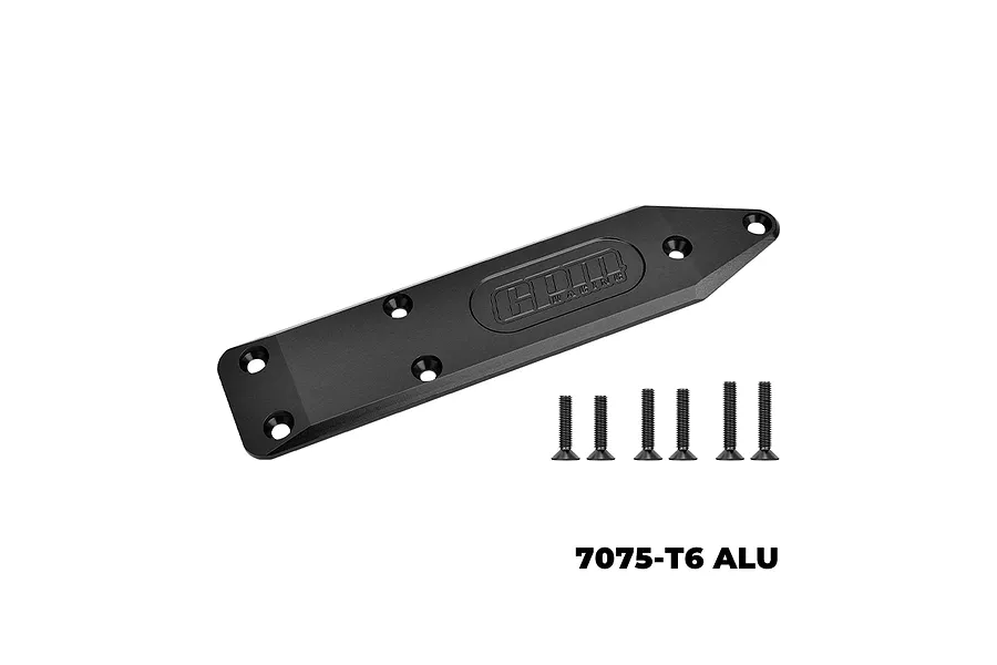 GPM Aluminium Rear Skid Plate - Black image 141734