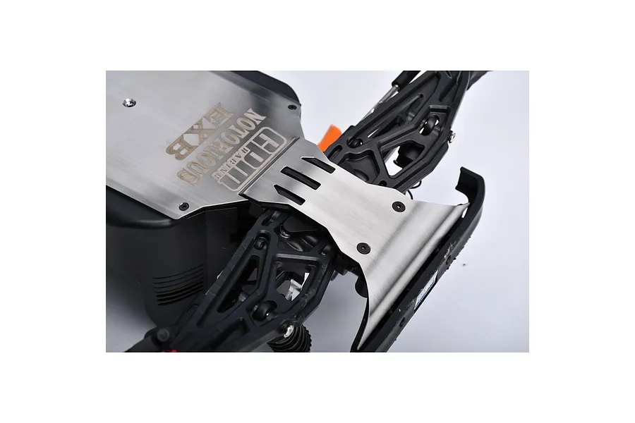 GPM Stainless Steel Integrated Chassis Skid Plate - Silver image 5