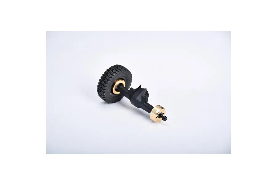 GPM Brass Weighted (5g) Rear Hubs 2Pcs image 2