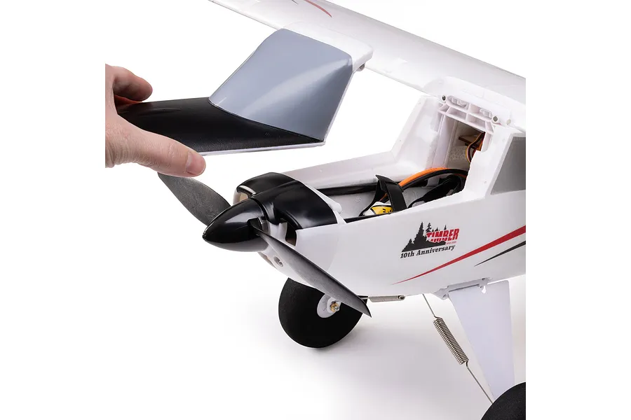 E-Flite RC Plane Timber 10th Anniversary Special Edition 1.5m 3D Aerobatic BNF Basic with AS3X and Safe Select Technology image 141944
