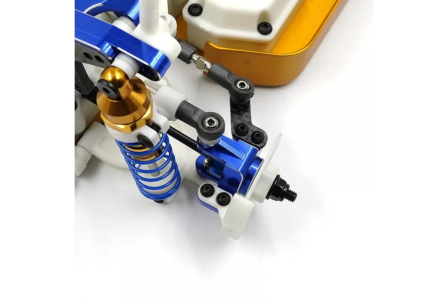 Yeah Racing Aluminium RC10 Essential Conversion Kit - Deep Blue image 141969