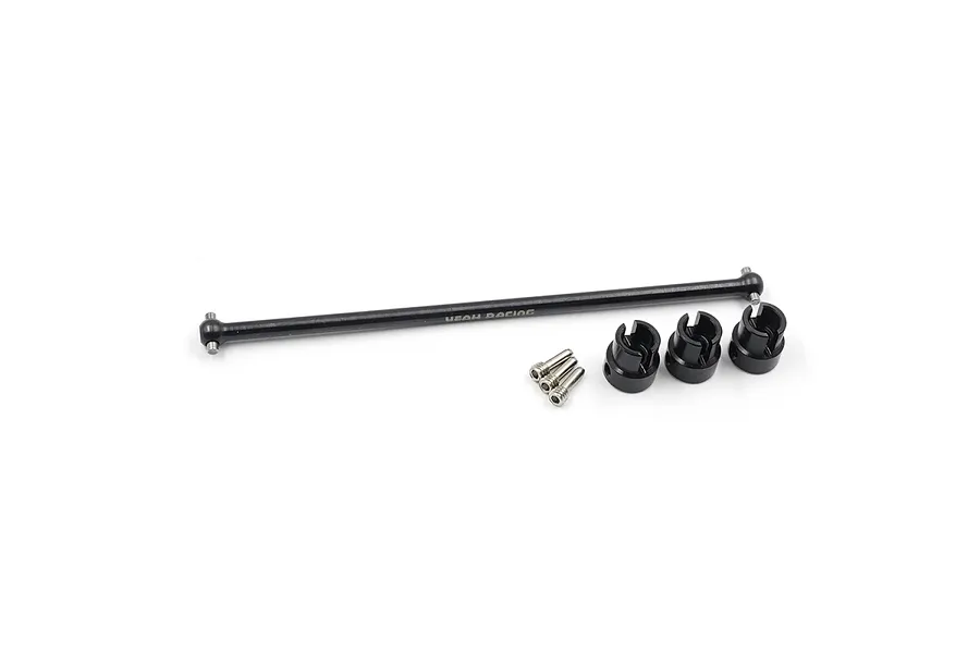 Yeah Racing Steel Driveshaft and Input Cup Set 4Pcs image 1