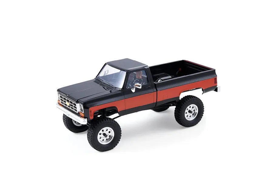 FMS FCX18 Chevrolet K10 V2 RC Rock Crawler Electric 4WD 1/18 Scale RTR - Black image 142024