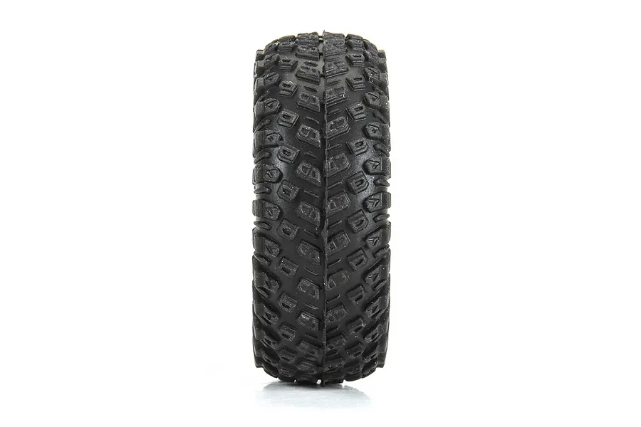 Pro-Line 1/30 Aztek Front and Rear Rims on Black Clobber Tyres 4Pcs - Glued Wheels image 3